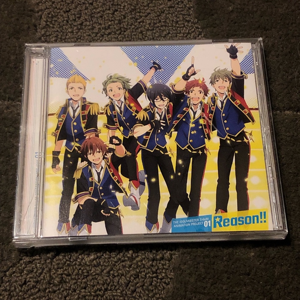 The Idolm@ster / Idolmaster SideM Animation Project 01 "Reason!!" CD Japanese